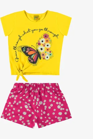 Rovitex Kids Infantil - Conjunto Blusa com Shorts Rovi