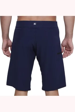 Quiksilver Bermuda Flat Signature 21" SM25 Masculina Marinho"