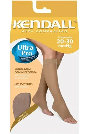 Kendall Meia 3/4 Alta Compressão sem ponteira (20-30 mmHg) - 1881