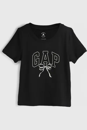 GAP Camiseta Logo Preta
