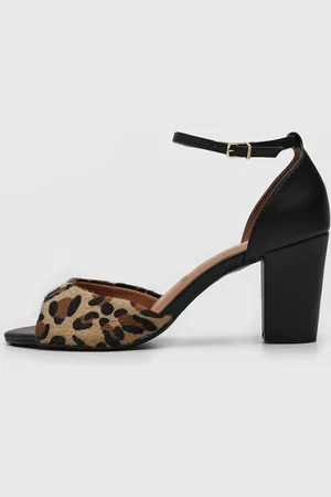 VIZZANO Sandália Animal Print Onça