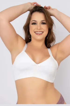 Bella Fiore Modas Soutien Plus Size Lingerie Sem Bojo Alça Reforçada