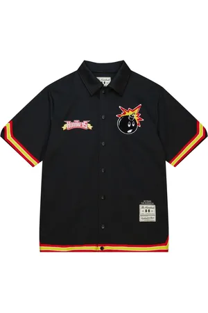 Mitchell & Ness Camisa The Hundreds Shooting Shirt Preta
