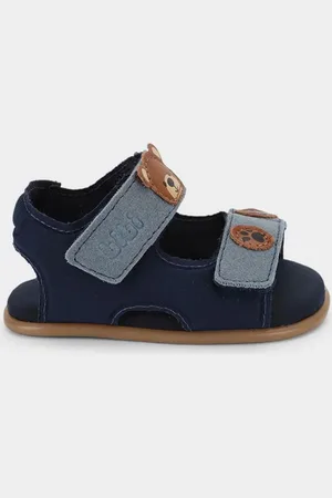 Calçados Bibi Infantil - Sandália Bibi Afeto 2.0 Azul Marinho de Ursinho 14/15
