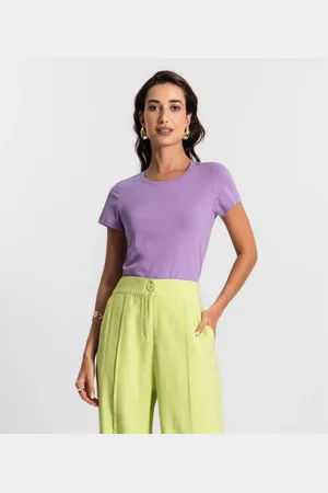 Kohmar Blusa Feminina Meia Malha 30 Básica KO