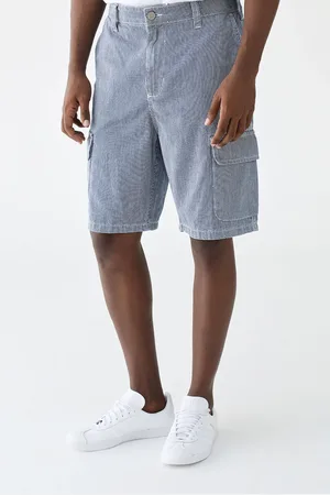 Colcci Bermuda Jeans Reta Listrada