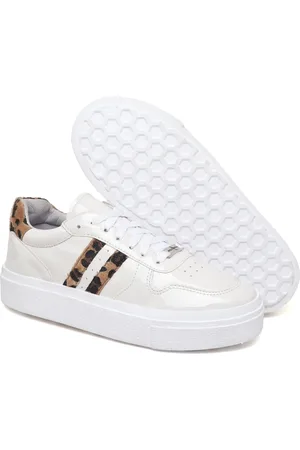 Polo Blu Tênis Feminino Off White Estiloso em Verniz e Sintético do 34 ao 40