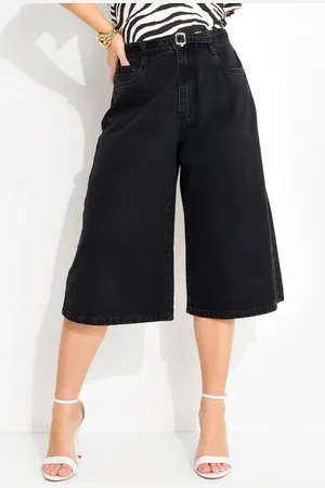 QUINTESS Jorts Com Bolsos Jeans Estonado