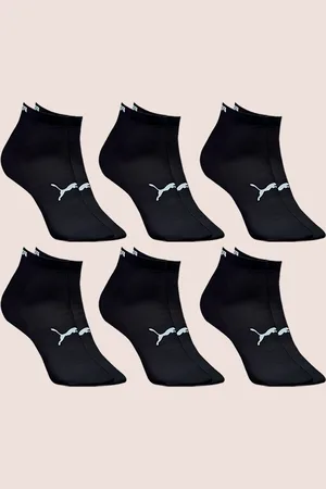 PUMA Kit 6 Meias Cano Baixo Com Absorção De Suor Fitness