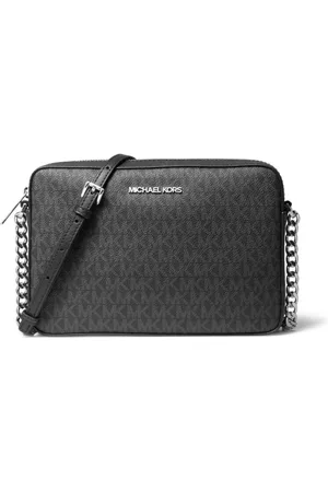 Michael Kors Bolsa Transversal Jet Set Logo Média 35F8sttc3b001