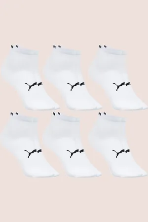 PUMA Kit 6 Meias Cano Baixo Com Absorção De Suor Fitness