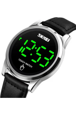 Skmei Relógio Masculino Digital 1684 e Prata