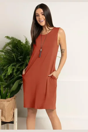 QUINTESS Vestido Com Bolsos