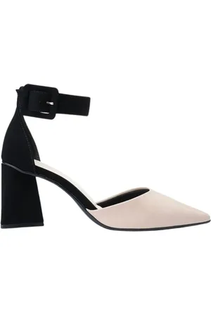 BEBECÊ Scarpin cê Maxi Fivela Salto Alto Triângulo T7019-033 cê
