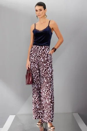 SMK Calça Feminina Animal Print