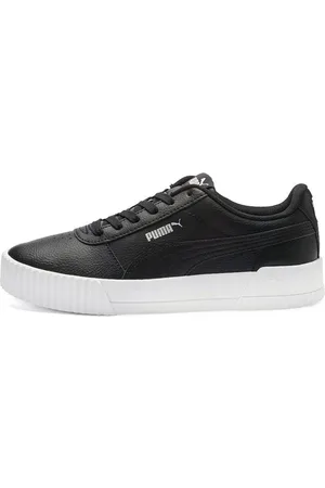 PUMA Tênis Carina L BDP Black/White/Silver