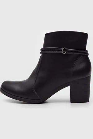 Dakota Bota Cano Curto Preta