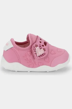 Calçados Bibi Infantil - Tênis Bibi Fisioflex Originals Rosa de Coração 1215188 18