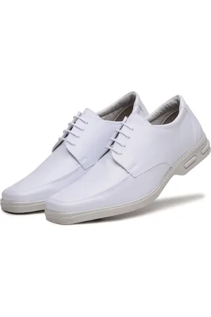 BIA Sapato Social Comfort Enfermagem com Cadarço Masculino