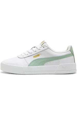 PUMA Tênis Carina L BDP White/White/Fresh Mint