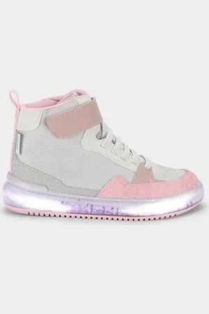 Calçados Bibi Infantil - Abotinado de Luz High Sneakers Branco 1229019 28