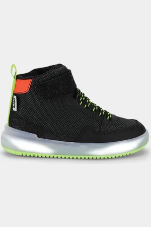 Calçados Bibi Infantil - Abotinado de Luz High Sneakers Preto 1229018 28