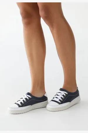 ROMEU E JULIETA SHOES Tênis Casual Feminino Cadarço em Couro com Branco