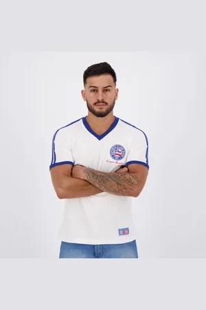 RetrôMania Camisa Bahia Retrô 1988 Branca