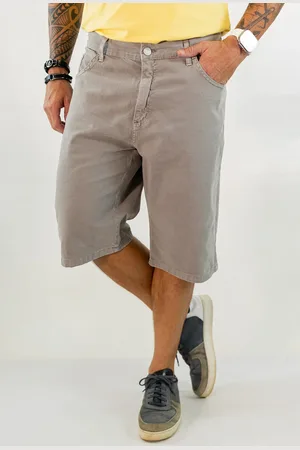 Anticorpus JeansWear Bermuda Masculina Sarja Plus Size Color Elastano Anticorpus