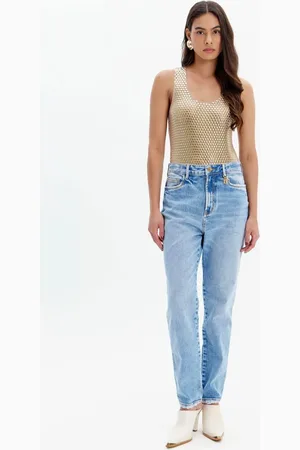 LANCA PERFUME Calça Jeans Luna Mom Cintura Alta