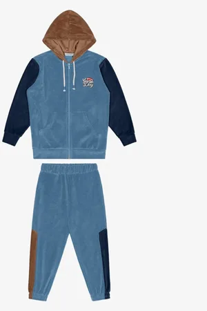TRICK NICK Infantil - Conjunto Jaqueta Com Capuz e Calça