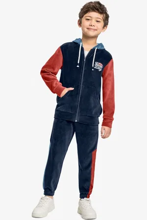 TRICK NICK Infantil - Conjunto Jaqueta Com Capuz e Calça