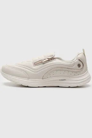 KOLOSH Tênis Slip On Ziper Off-White