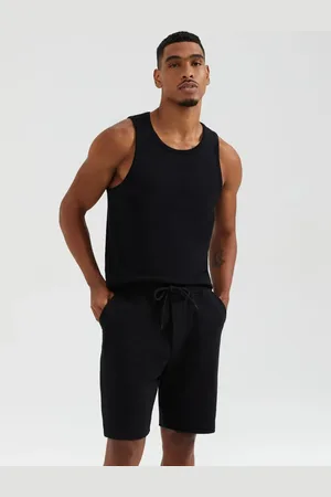 Hering Bermuda Básica Masculina Reta Em Moletom