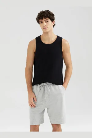 Hering Bermuda Básica Masculina Reta Em Moletom