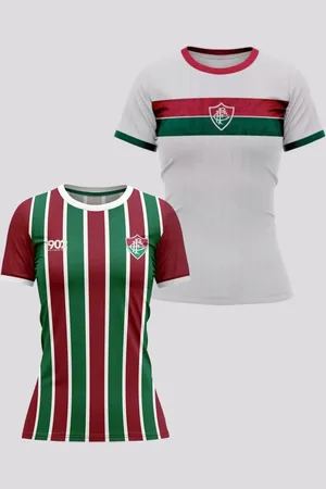 Braziline Kit de 2 Camisas Fluminense Feminina