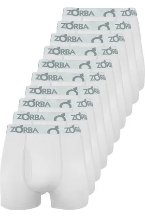 Zorba Kit com 10 Cuecas Boxer com Abertura 848