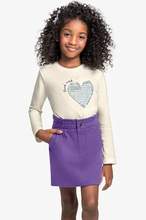 TRICK NICK Infantil - Conjunto Blusa Com Saia
