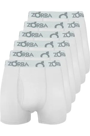 Zorba Kit com 6 Cuecas Boxer com Abertura 848