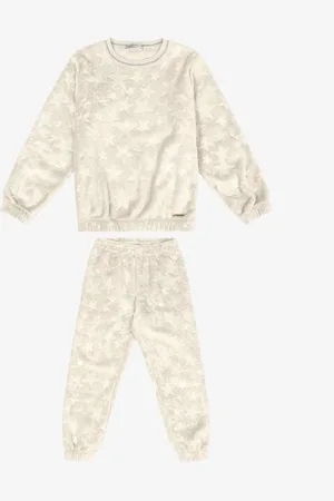 TRICK NICK Infantil - Conjunto Blusão Com Calça Pelo Star