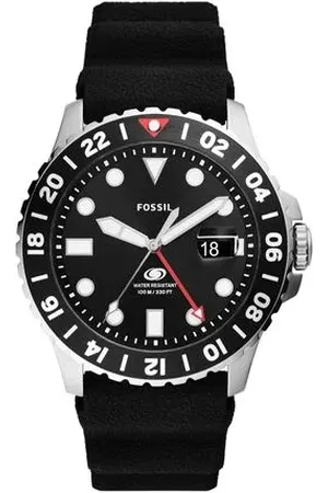 Fossil Relógio Masculino Blue Prata