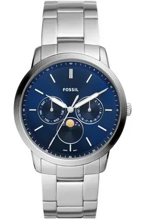 Fossil Relógio Masculino Prata