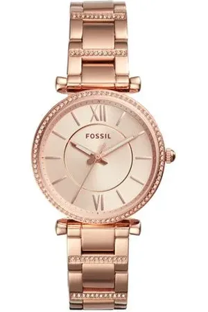 Fossil Relógio Feminino Carlie Rosé