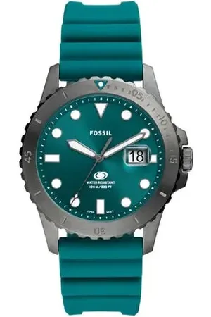 Fossil Relógio Masculino Blue Cinza