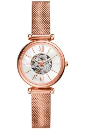 Fossil Relógio Feminino Carlie Mini Rosé
