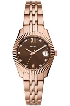 Fossil Relógio Feminino Scarlette Rosé
