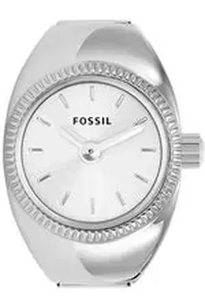 Fossil Relógio Feminino Watch Ring Prata
