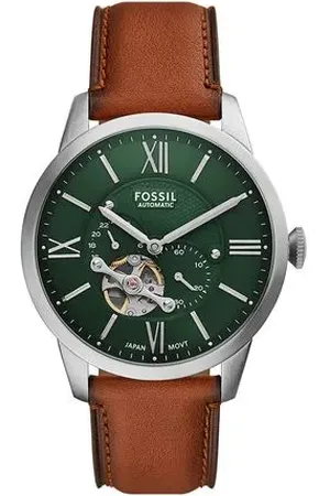 Fossil Relógio Masculino Townsman Prata