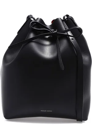 Mansur Gavriel Bolsa Bucket Em Couro