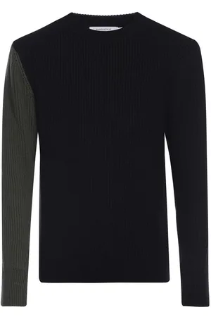 Maison Kitsuné Suéter Em Algodão Bicolor